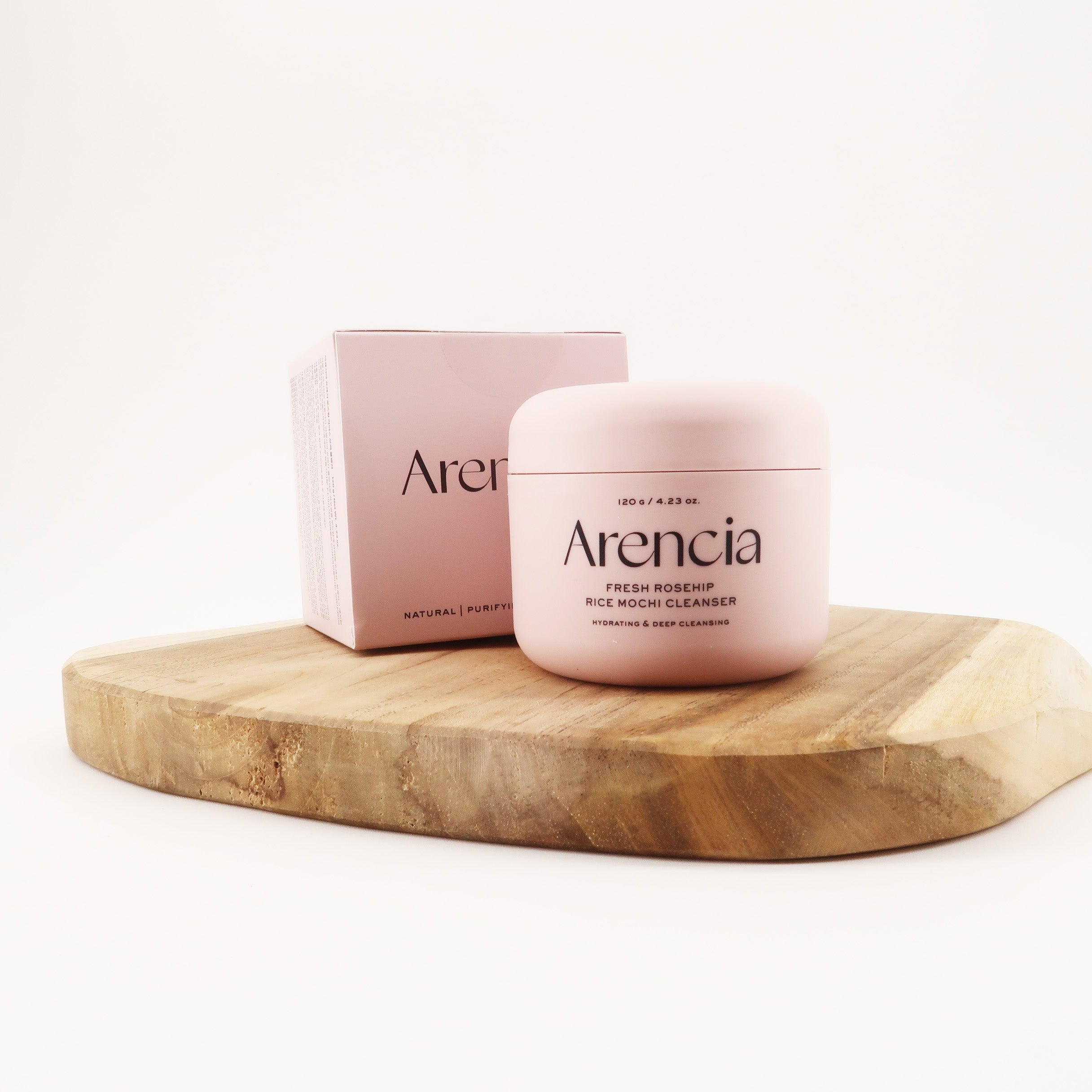 Arencia – Nettoyant Fresh Mochi à l’Églantier Royal 120g