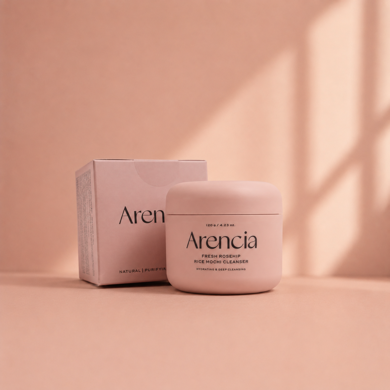 Arencia – Nettoyant Fresh Mochi à l’Églantier Royal 120g