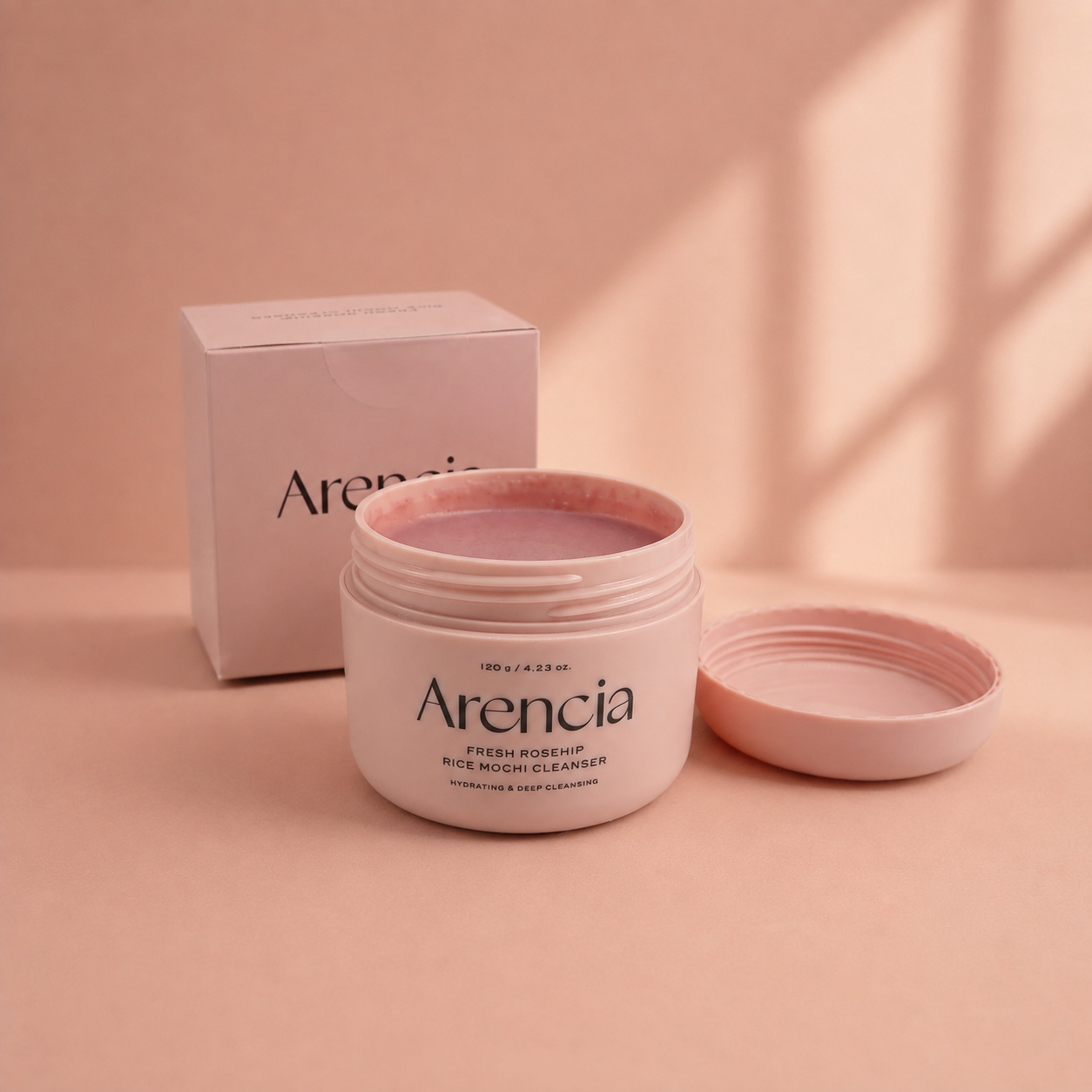Arencia – Nettoyant Fresh Mochi à l’Églantier Royal 120g