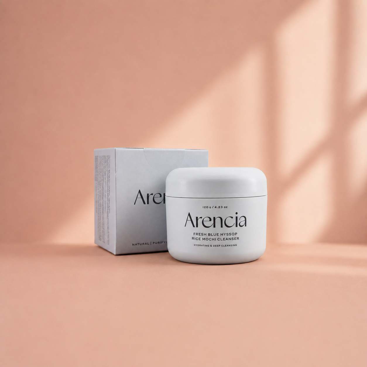 Arencia – Nettoyant Fresh Mochi au Riz & Hysope Bleue 120g