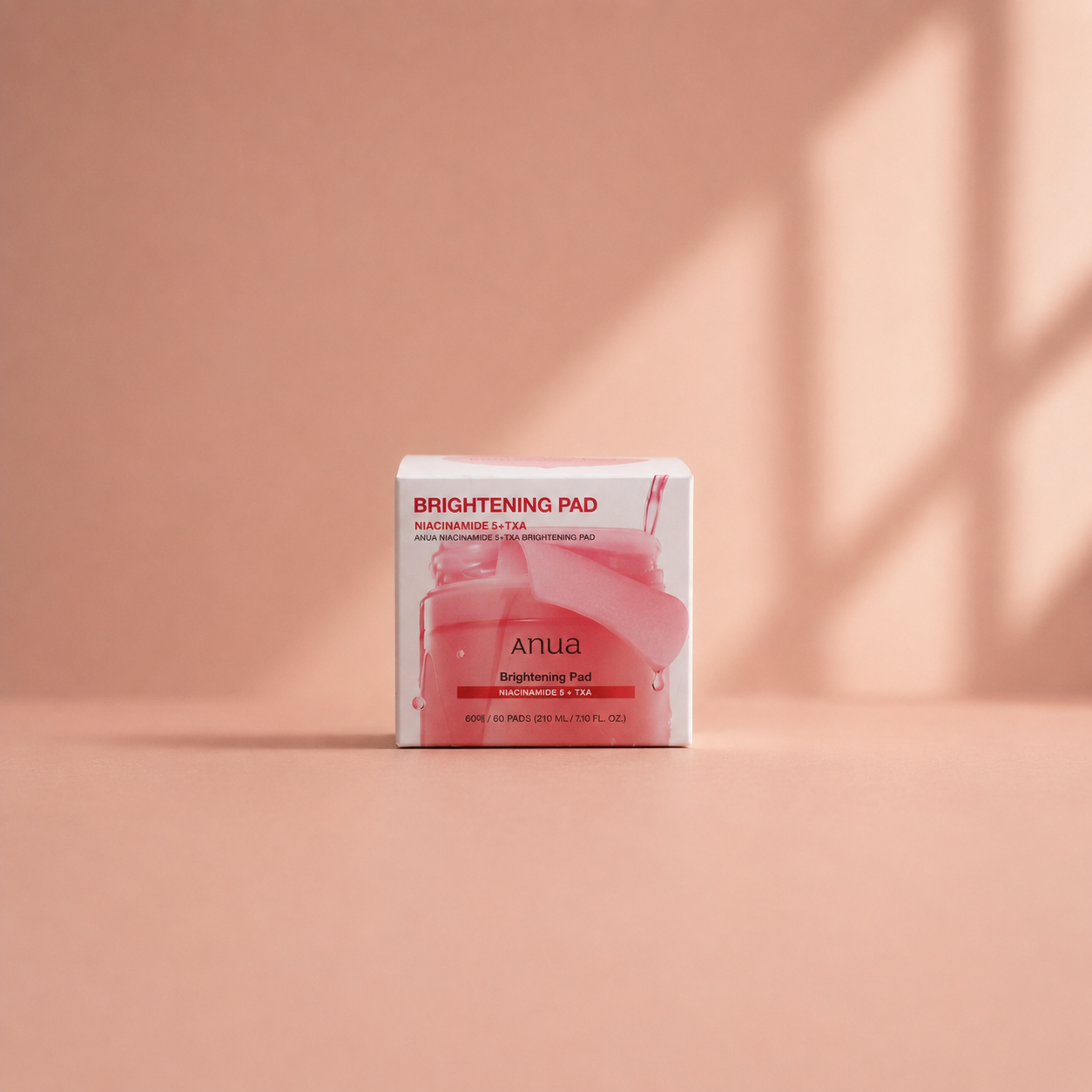 Anua – Éclaircissant Niacinamide 5 + TXA 210 ml, 60 tampons