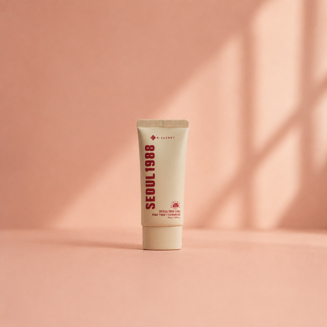 K-SECRET – SEOUL 1988 Sun : Pin + Céramide SPF50+ PA++++, 50 ml