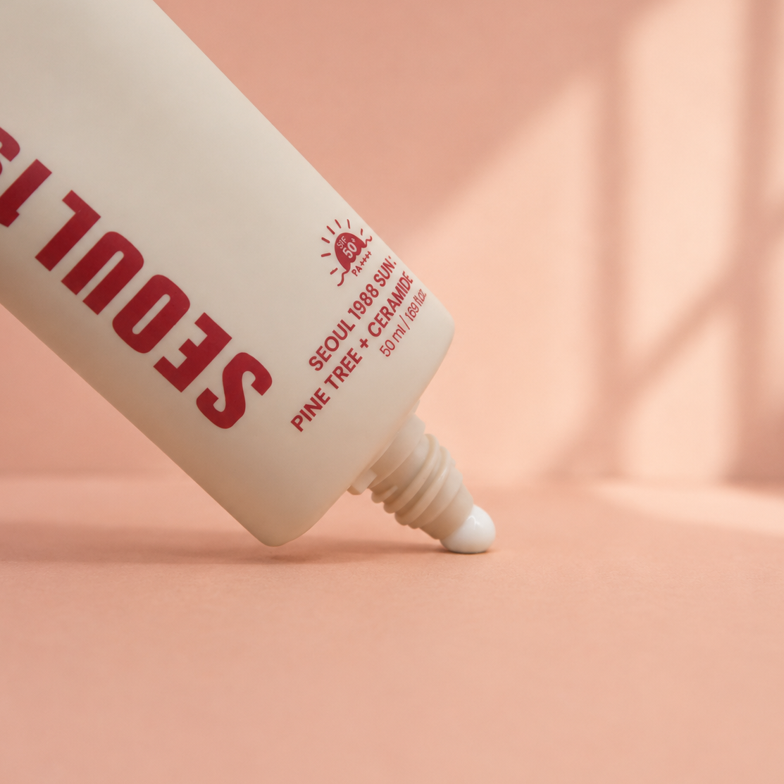 K-SECRET – SEOUL 1988 Sun : Pin + Céramide SPF50+ PA++++, 50 ml